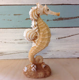 Sandy Seahorse Figurine