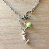 Mermaid Pearl Charm Anklet