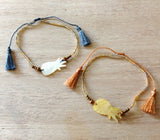 Shell Pineapple Tassel Beaded Bracelet