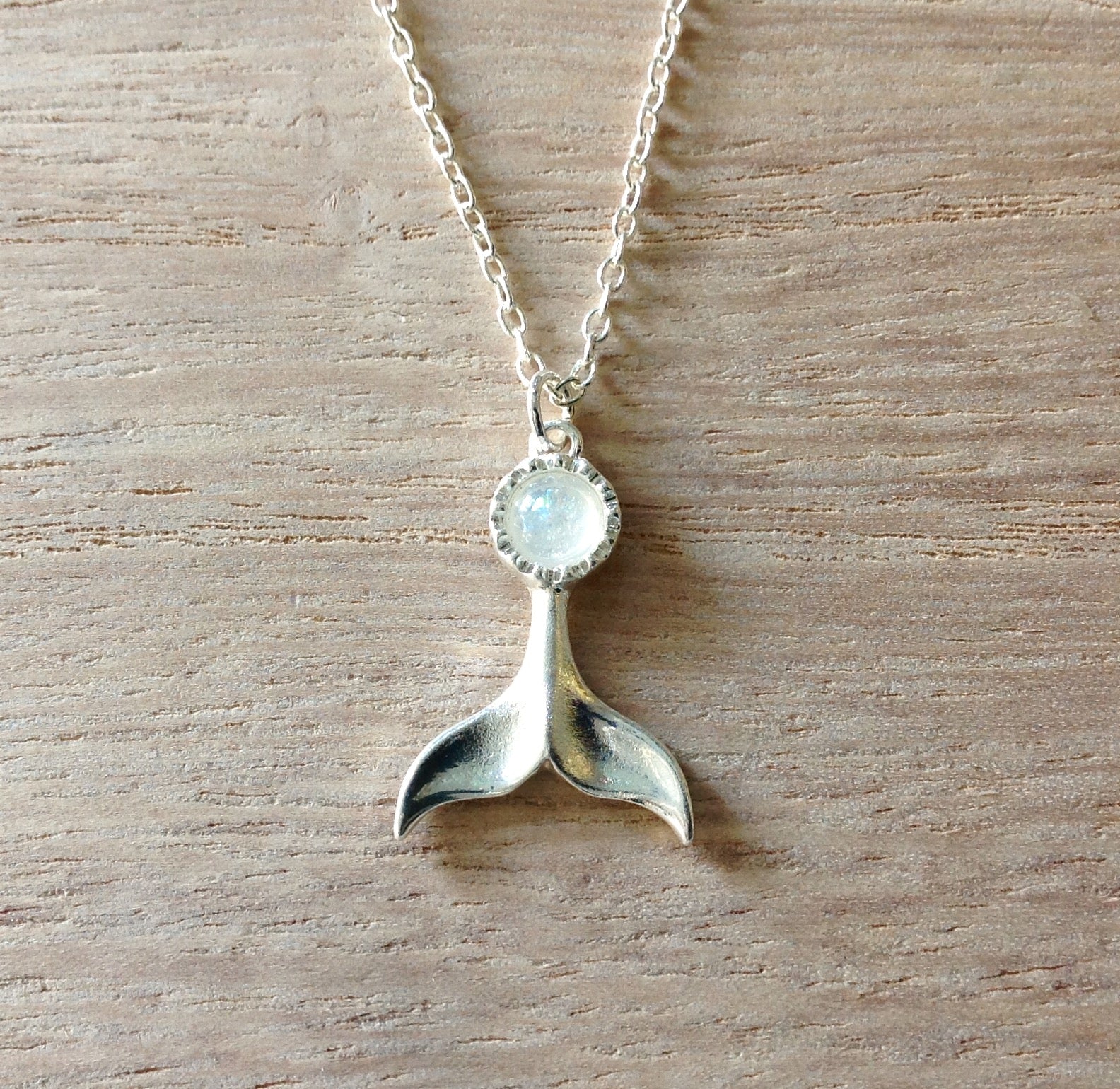 Opal Whale Tail Necklace – Sea Things Ventura