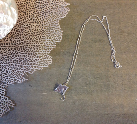 Petite Manta Ray Necklace