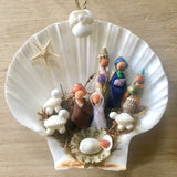 Seashell Nativity Ornament