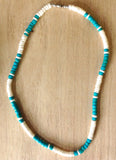 Coconut Bead Puka Necklace