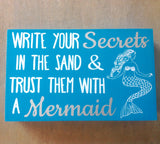 Mermaid Box Sign