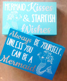 Mermaid Box Sign