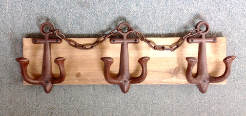 Tri Anchor Chain Wall Hook