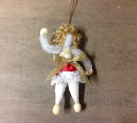 Shell Snow Maiden Ornament