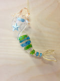 Sparkle Mermaid Glass Ornament