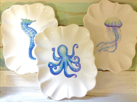 Fan Shell Pottery Dish – Sea Things Ventura