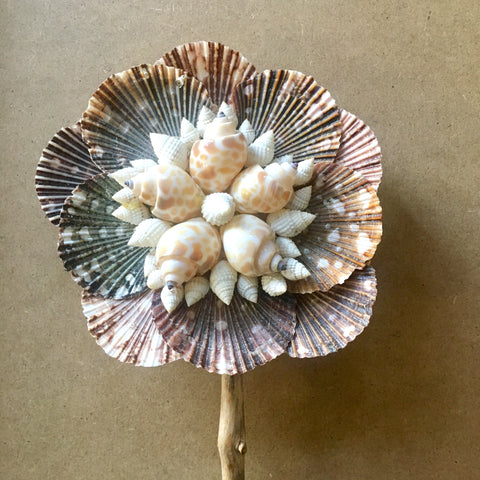 Seashell Flower Wand