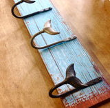 Whale Tail Wall Hooks