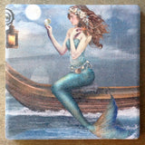 Ocean Treasure Mermaid Coaster