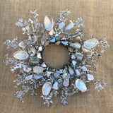 Abalone Snowflake Wreath