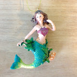 Whimsical Mermaid Ornament