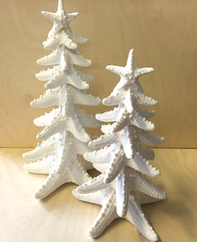 Bumpy Star Christmas Trees