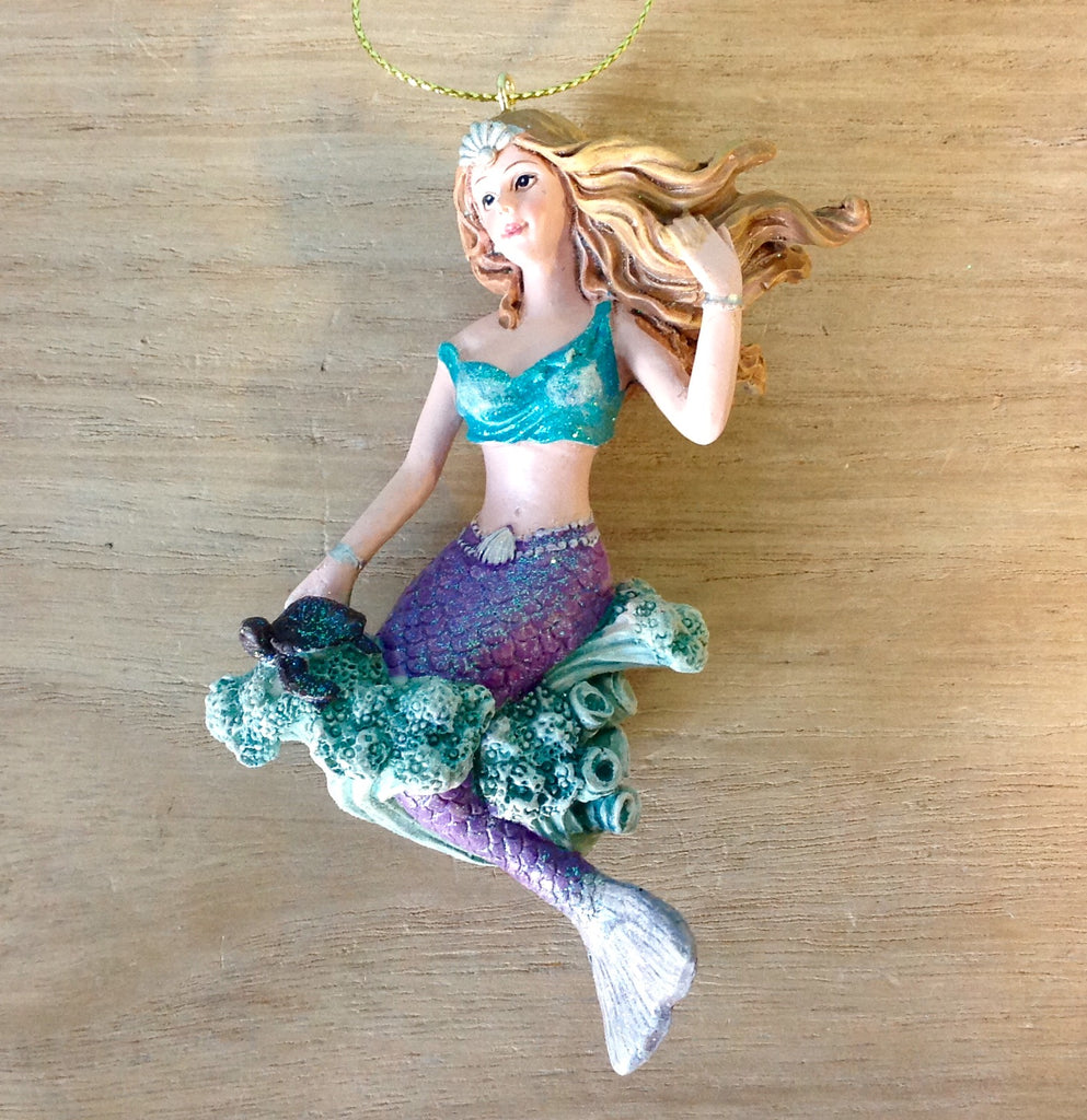 Whimsical Mermaid Ornament