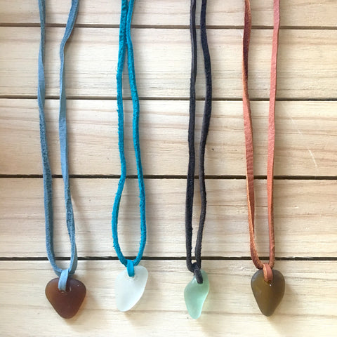 Ventura Sea Glass Necklace