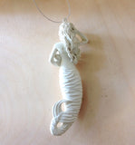 Textured Tail Mermaid Ornament