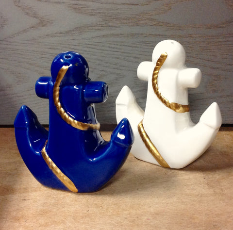 Roped Anchor Salt & Pepper Shakers