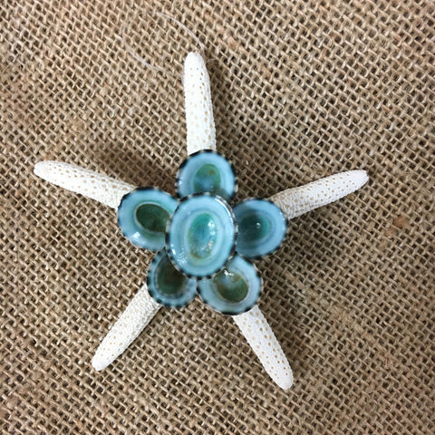 Beach Flower Ornament