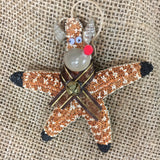 Rudolph Starfish Ornament