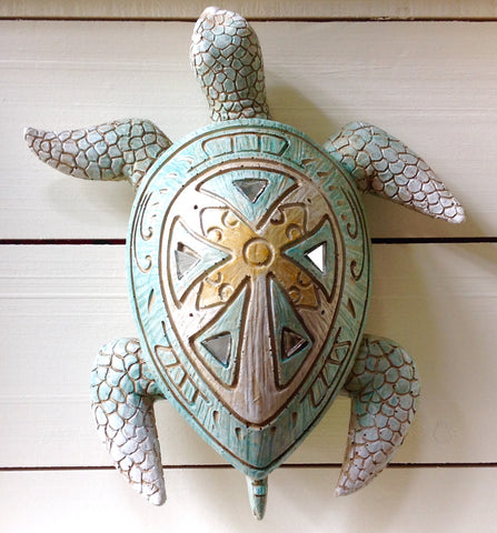 Aztec Sea Turtle Statue