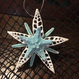 Bumpy Blue Starfish Ornament