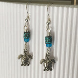 Turtle Dangle Earrings