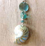 Nautilus Mother Of Pearl Shell Necklace