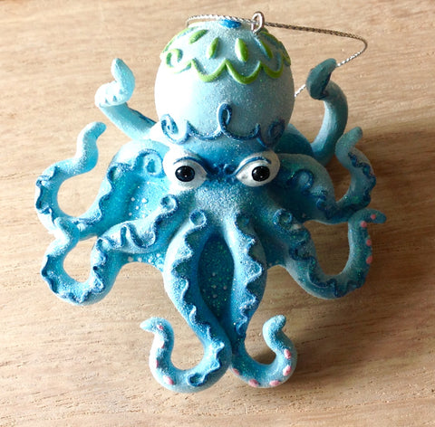 Octopus Whimsy Ornament