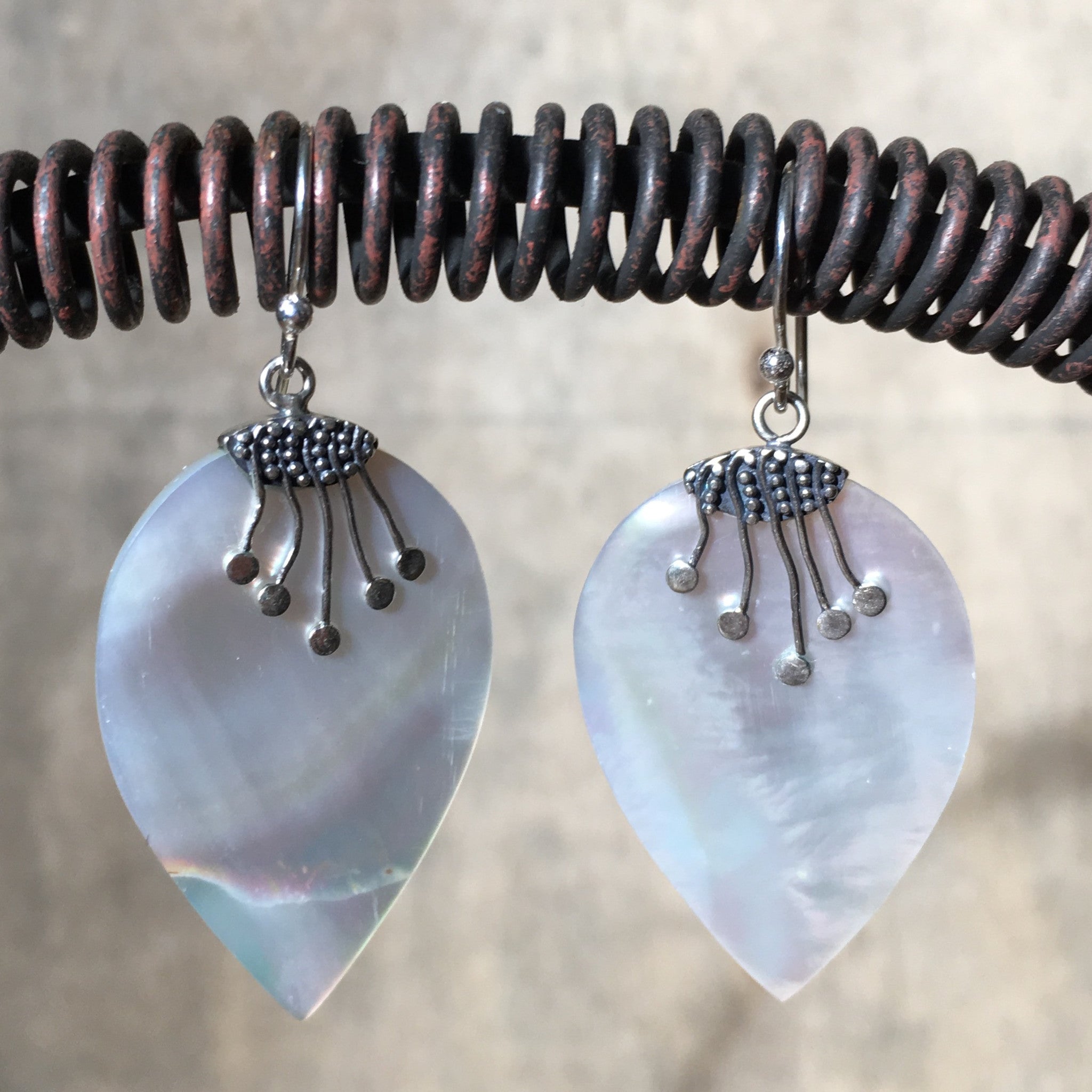 Mop Jelly Drop Earrings