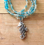 Seahorse Pendant Beaded Necklaces