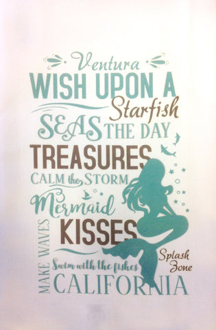 Wish Upon a Starfish Tea Towel