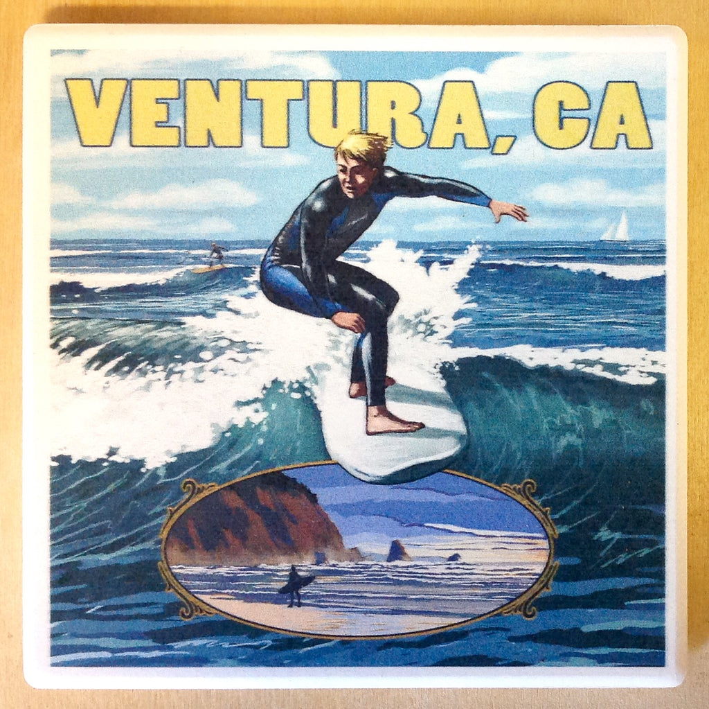 Ventura California Surfer Coaster