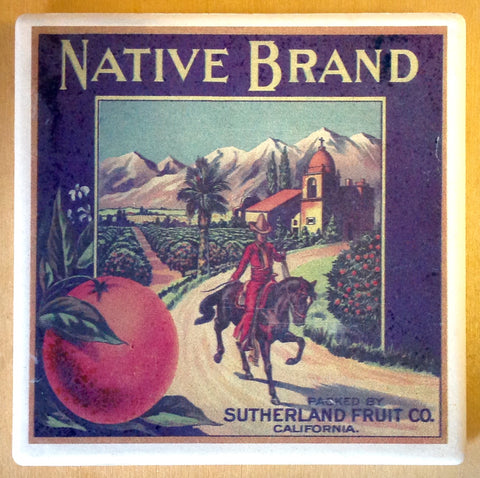 Native Brand Citrus Coaster