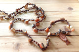 Red Abalone Fish Necklace