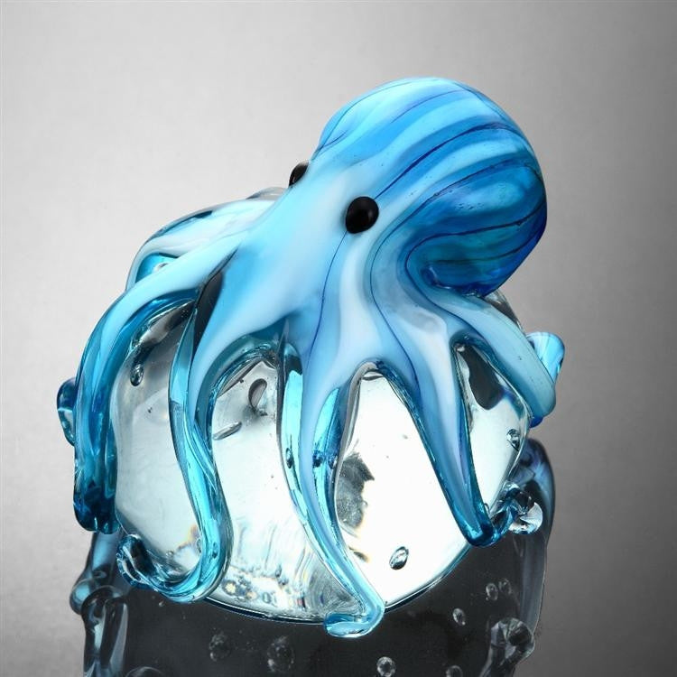 Ocean Blue Octopus Paper Weight