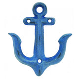 Blue Nautical Anchor Hook