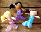 Mermaid Plush Finger Puppet