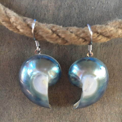 Simply Nautilus Earrings