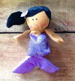 Mermaid Plush Finger Puppet