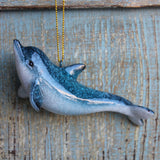 Blue Dolphin Ornament