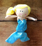 Mermaid Plush Finger Puppet