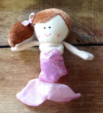 Mermaid Plush Finger Puppet