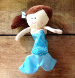 Mermaid Plush Finger Puppet