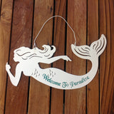 White Mermaid Hanger