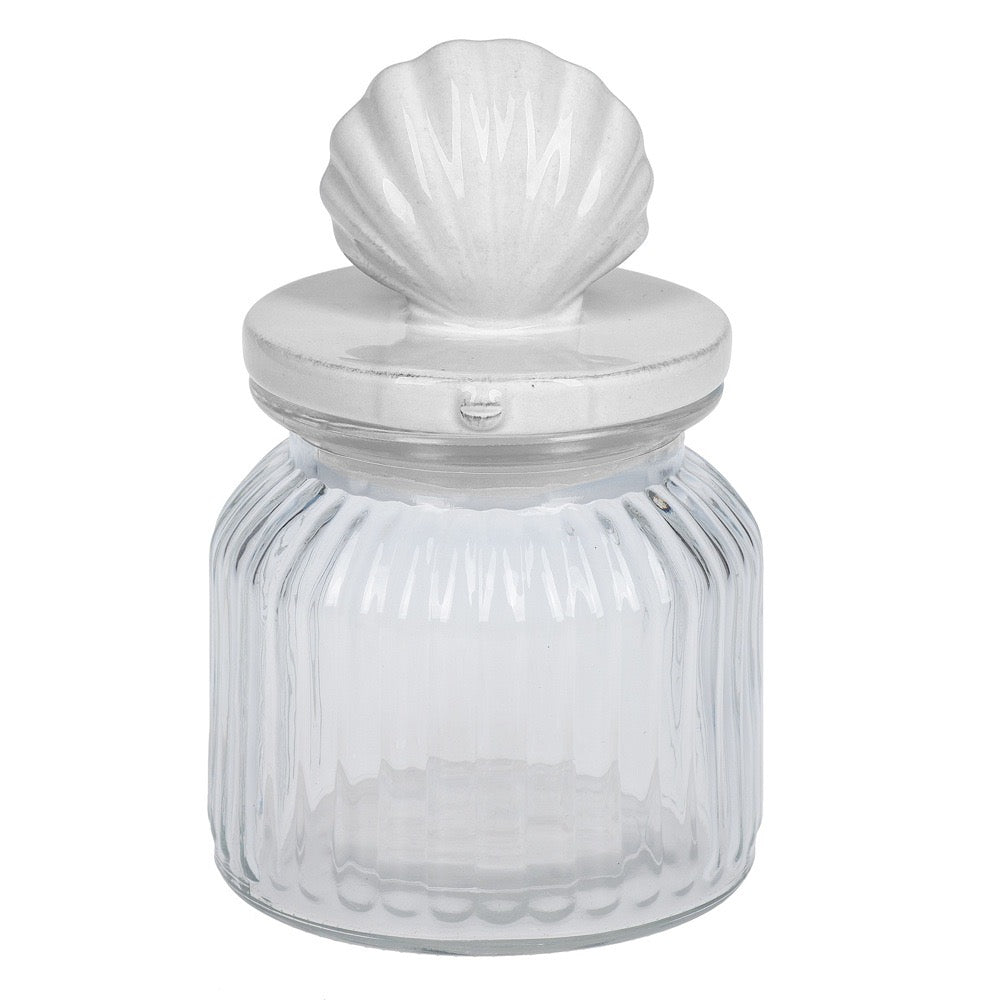 Clam Shell Top Jar