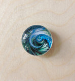 Nautilus Art Glass Magnet