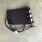 Leather Pearl Bracelet