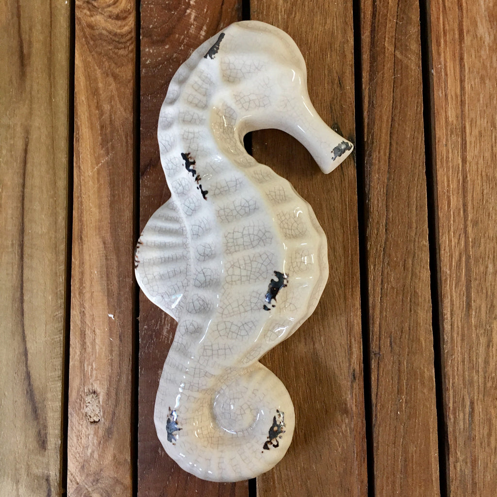 Ceramic Seahorse Wall Decor Sea Things Ventura